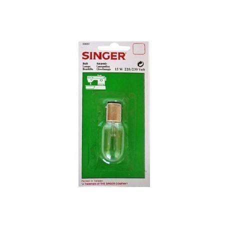 Ampoule pour machines Singer E16-220v-15W