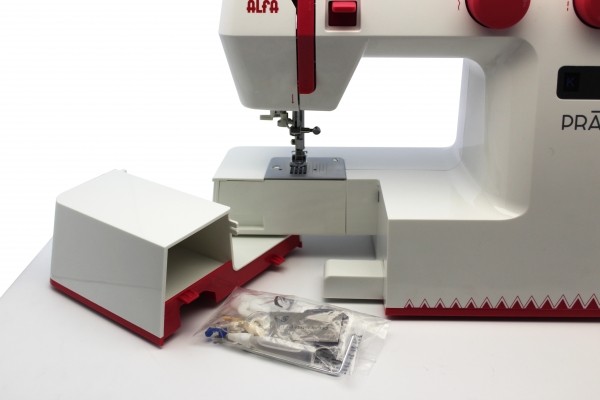 maquina de coser alfa practik 9