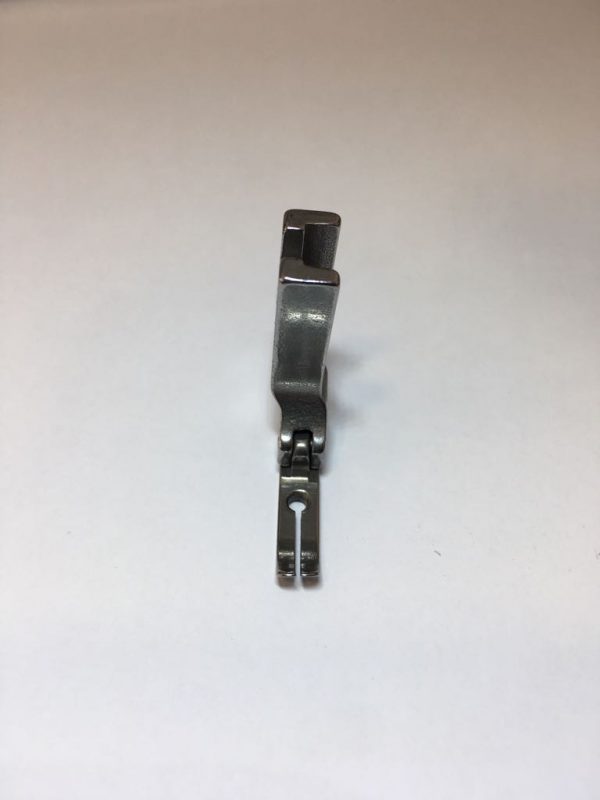 Prensatelas de metal para cremallera doble para máquina industrial - Imagen 2