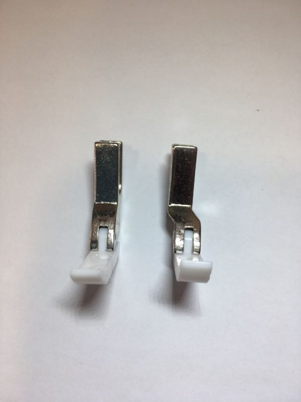 Prensatelas de teflón para cremalleras 'Izquierdo-Derecho' para máquina industrial - Imagen 2