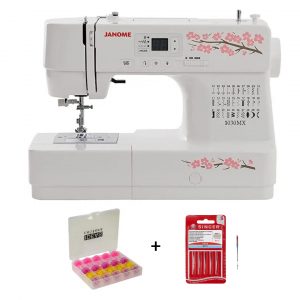 JANOME 1030MX + 25 canillas + Agujas