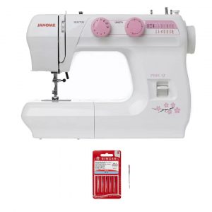 JANOME PINK12 + Agujas