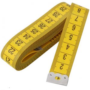Cinta métrica 150cm en centímetros